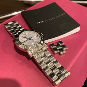 Marc Jacobs silver watch